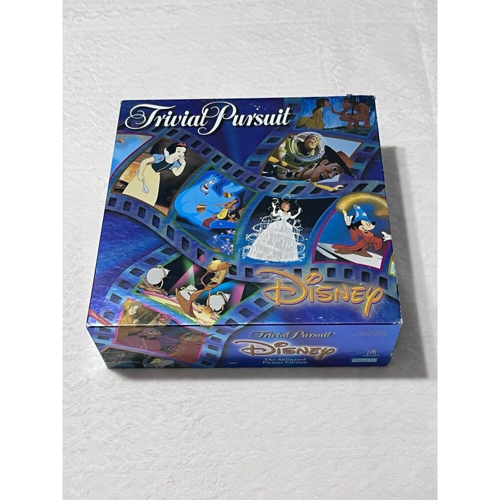 Disney's Trivial Pursuit-The Animated Picture Edition 40890-Hasbro 2002 Complete
